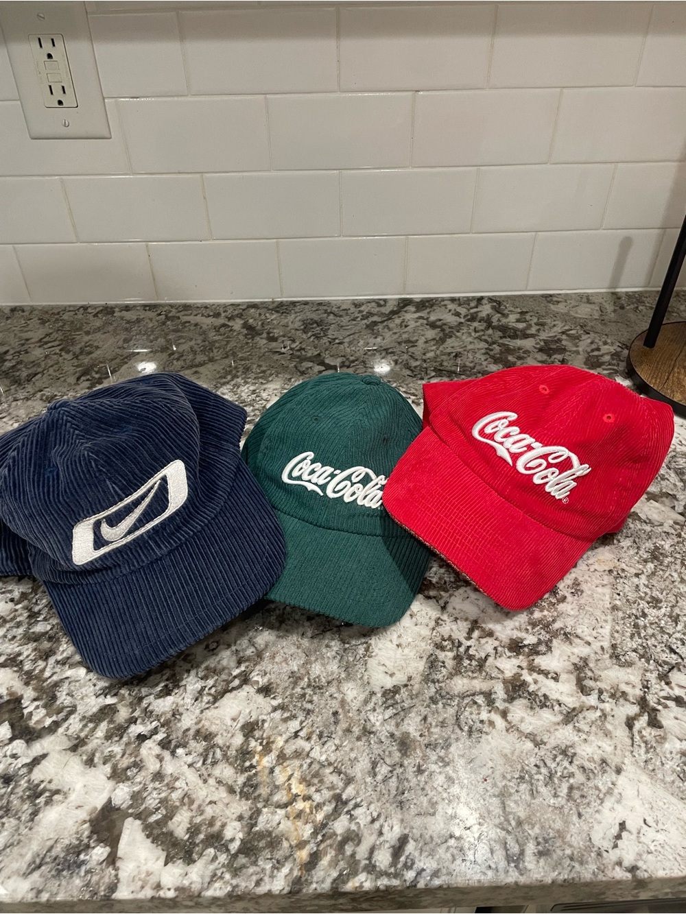 Coca Cola & Nike hats